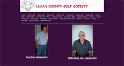 Desktop Screenshot of lucancountygolfsociety.net